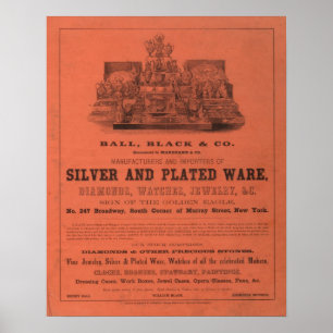 Póster El atlas americano de Colton de la guarnición