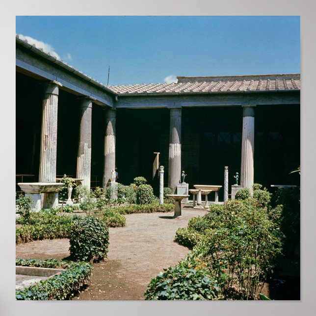 Póster El Atrio, casa de los Vettii (Frente)