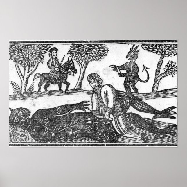 Póster El aullido del diablo (Frente)