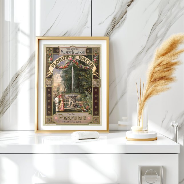 Póster El auténtico perfume de agua de Murray y Lanman Fl (Subido por el creador)
