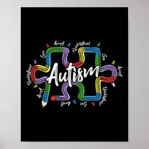 Póster El autismo de los profesores de educación especial