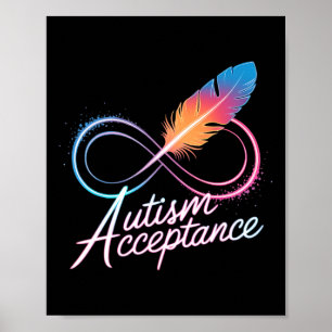 Póster El autismo rojo en cambio