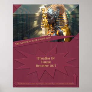 Póster El autocontrol es tu superpoder