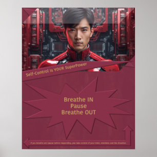 Póster El autocontrol es tu superpoder