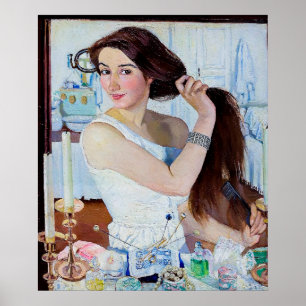 Póster El autorretrato de Zinaida Serebriakova