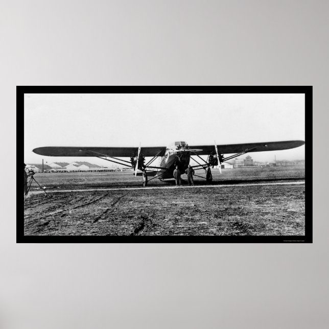 Póster El avión de pasajeros más grande de 1929 (Frente)