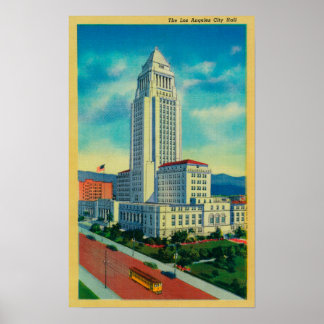 Póster El ayuntamiento de Los Ángeles