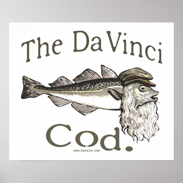 Póster El bacalao Da Vinci (Frente)