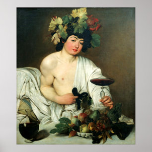 Póster El Bacchus joven, Caravaggio