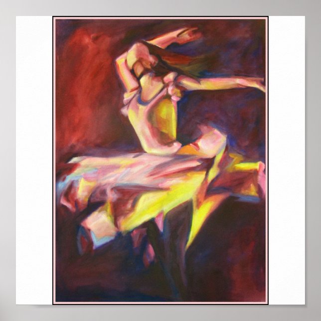 Póster El bailarín (Frente)