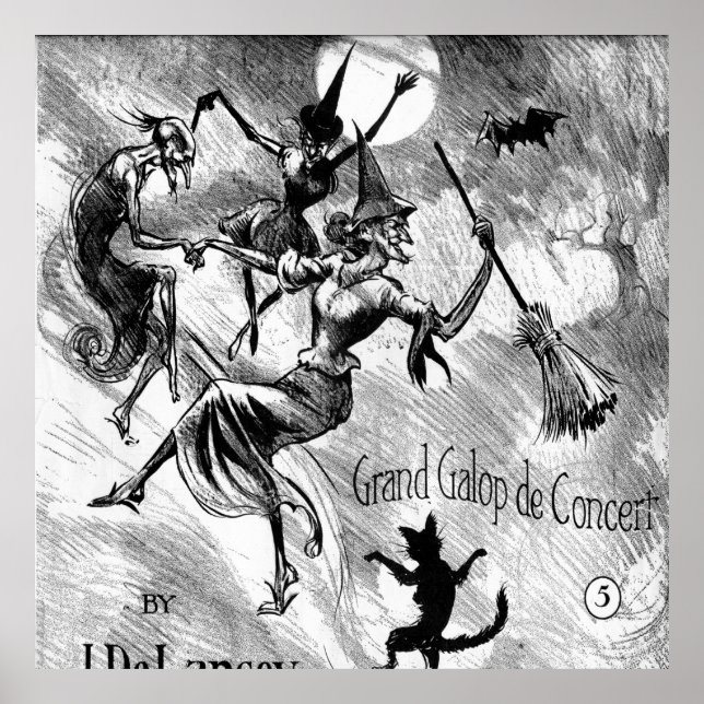 Póster El baile de las brujas (Frente)