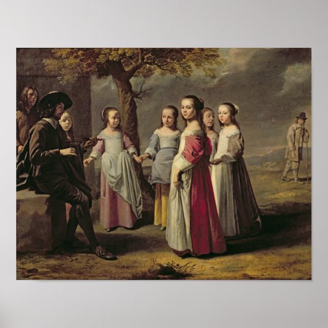 Póster El baile de los niños (Frente)
