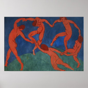 Póster El baile II de Henri Matisse