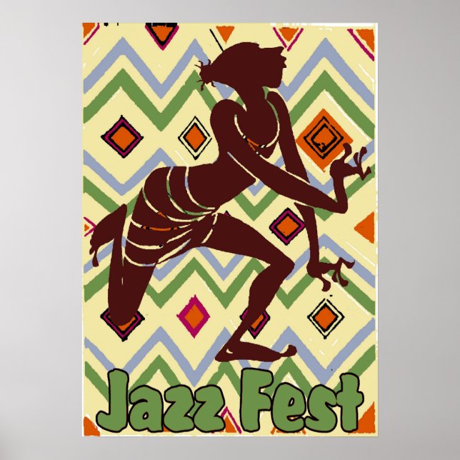 Póster El baile Jazz Fest también (Frente)