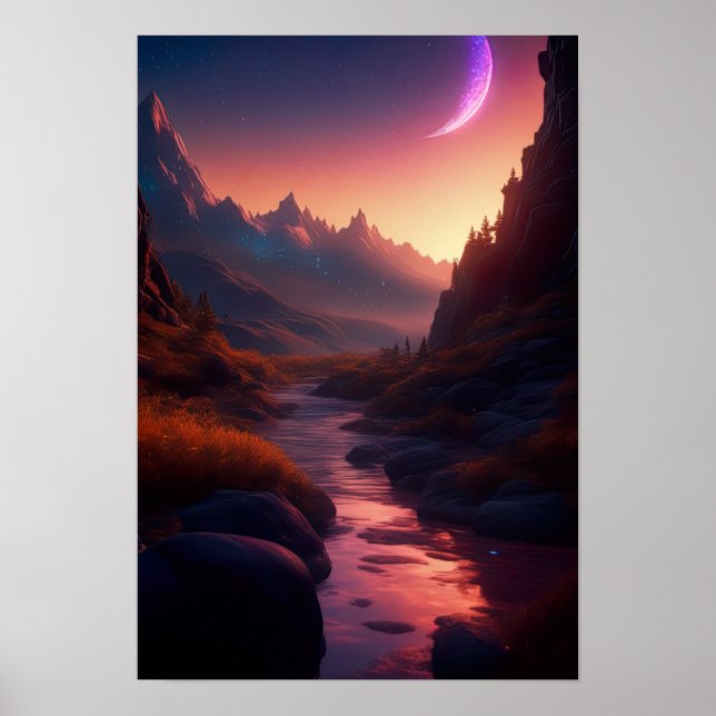 Póster El baile lunar del río (Frente)