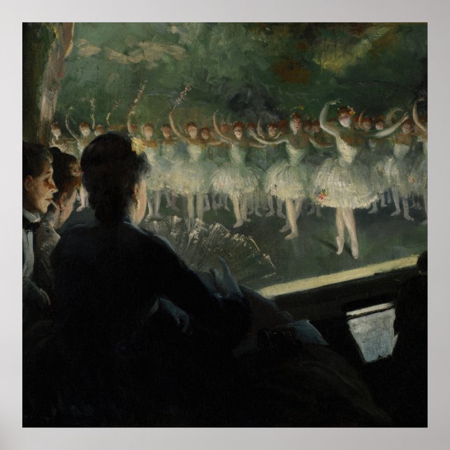 Póster El ballet blanco (Frente)