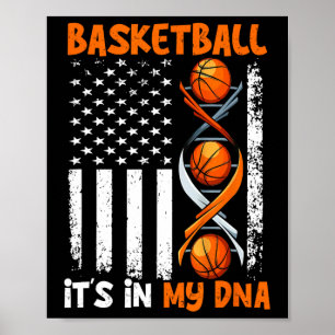 Póster El baloncesto es el equipo de entrenadores de "in-