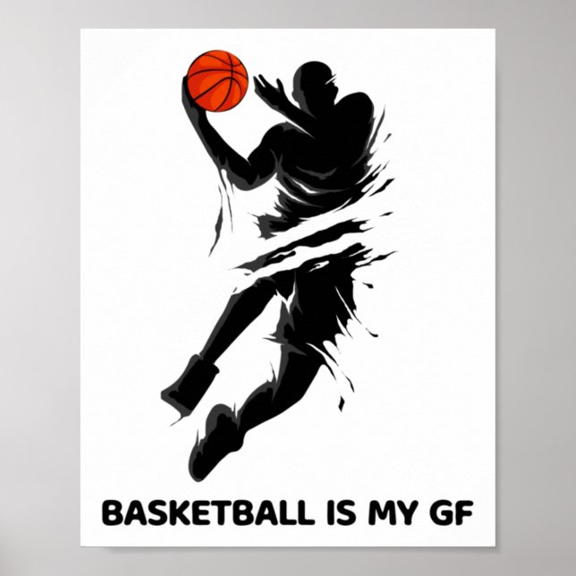 Póster El Baloncesto Es Mi Novia  (Frente)