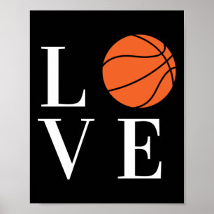 Póster El baloncesto está llamando - El amante del balonc