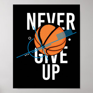 Póster El baloncesto nunca se rinde