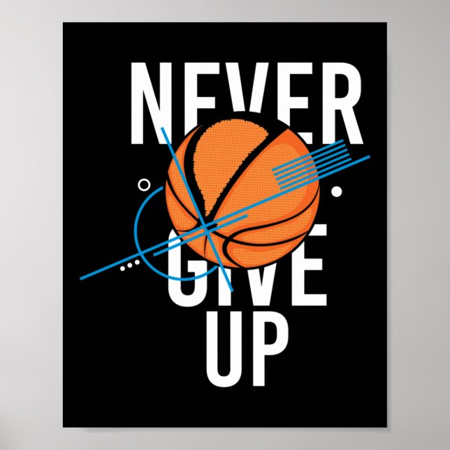 Póster El baloncesto nunca se rinde (Frente)