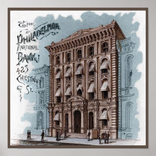 Póster El Banco Nacional de Filadelfia