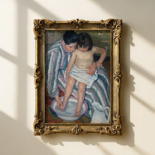 Póster El baño del niño   Mary Cassatt