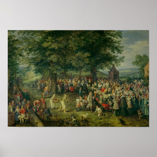 Póster El banquete Boda (Frente)