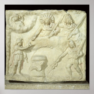 Póster El banquete de Mithras y del Sun