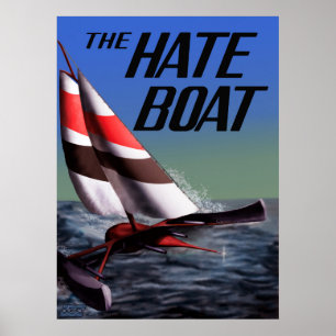 Póster El barco ICS del odio