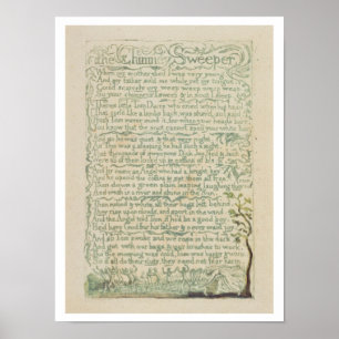 Póster El barrendero de chimenea, placa 9 recto de las ca