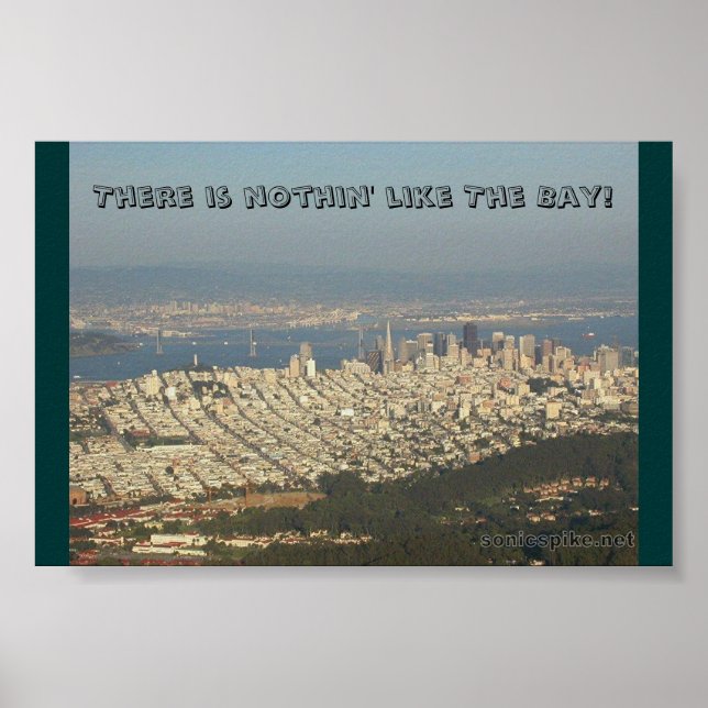 Póster El barrio de la bahía (Frente)