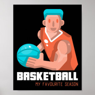 Póster El Basketball es mi jugador favorito de temporada