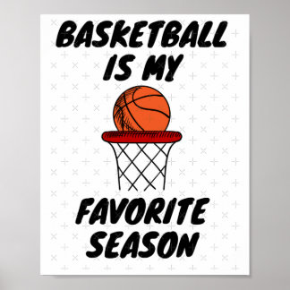 Póster El básquetbol es mi temporada favorita 8