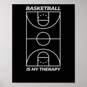 Póster El básquetbol es mi terapia