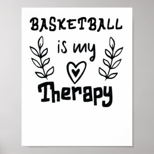Póster El básquetbol es mi terapia