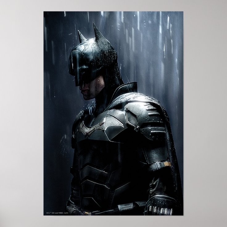 Póster El Batman en la lluvia 