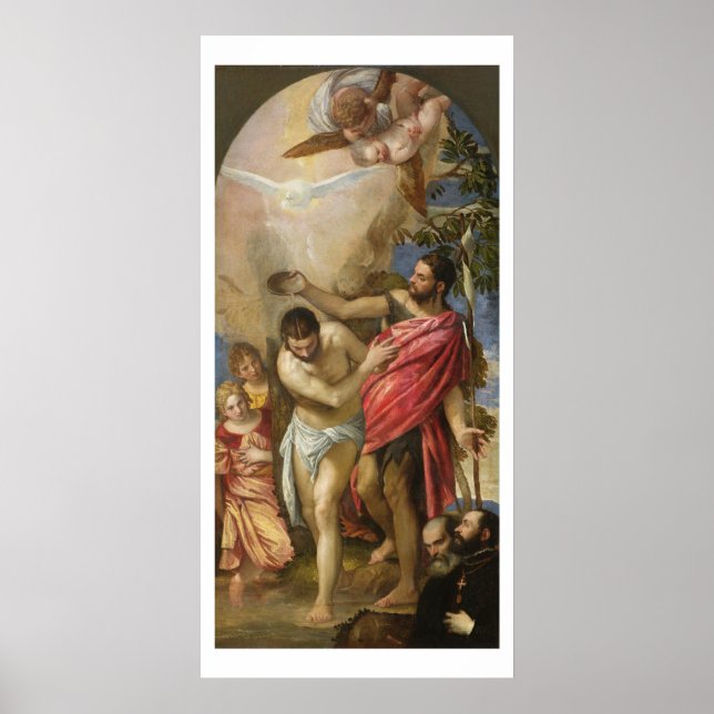 Póster El bautismo de Cristo (Frente)