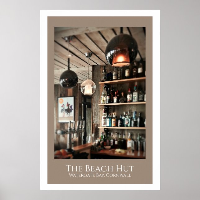 Póster El Beach Hut (Frente)