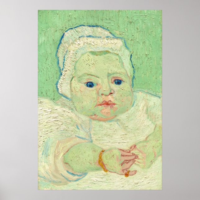 Póster El bebé de Roulin - Vincent van Gogh Poster Bella  (Frente)