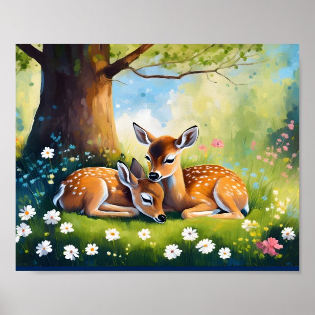 Póster El bebé Fawn 3 (Frente)