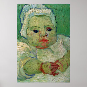 Póster El bebé Marcelle Roulin por Vincent van Gogh