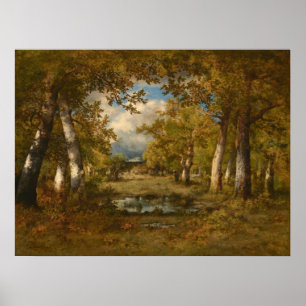 Póster El Bella Artes de la Rana - Díaz de la Peña