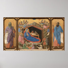 Póster El Bella Artes de Natividad Duccio di Buoninsegna