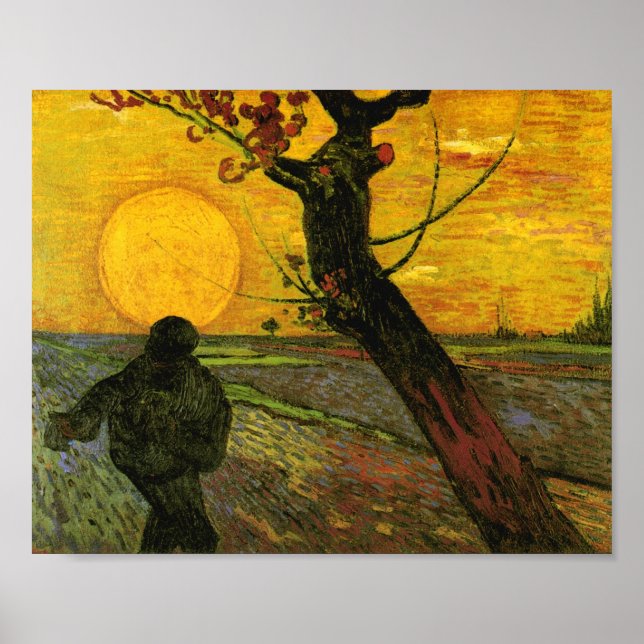 Póster El Bella Artes Van Gogh de la ducha (F450) (Frente)