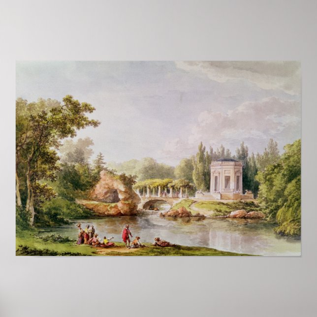 Póster El Belvedere, Petit Trianon (Frente)