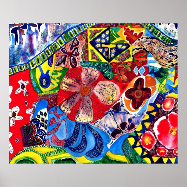 Póster El Bench One de Gaudí. (Frente)