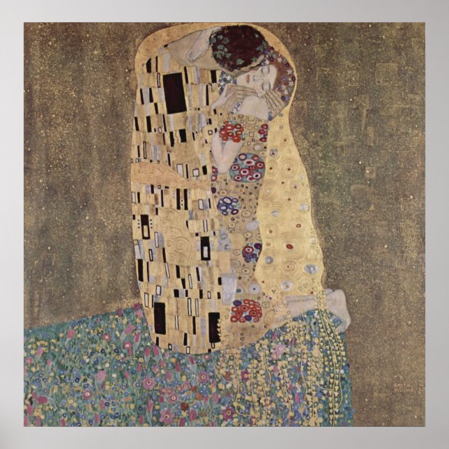 Póster El beso (Frente)