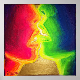 Póster El beso