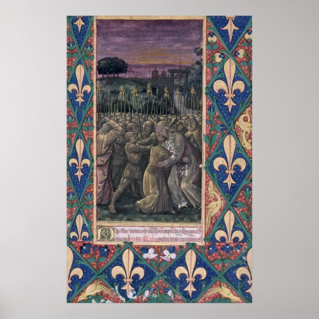 Póster El beso de Judas (Frente)